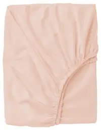 Cearșaf pentru bebeluși cu elastic Bimbidreams - Bambu Bam, 50 x 80 cm, Pink