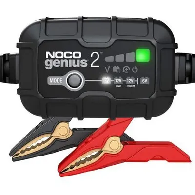 Redresor acumulatori 6V 12V 2A, pentru acumulatori 40A, NocoGenius 2