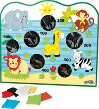 Joc de aruncare a țintelor cu piciorul mic - Africa