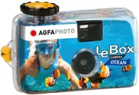Aparat foto compact AgfaPhoto - LeBox Ocean, Waterproof Camera, Blue