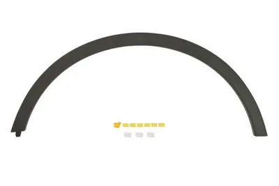 Bandou aripa fata stanga potrivit OPEL MOKKA A 2012-2020 - (negru, TÜV)