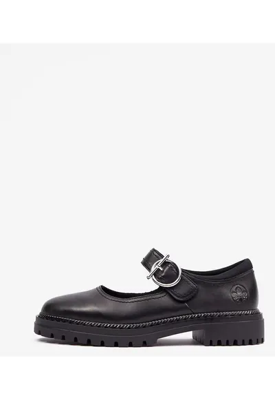 Pantofi mary jane din piele