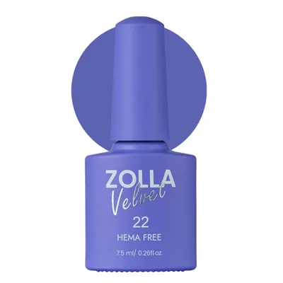 Oja semipermanenta Zolla Velvet Hema Free 22