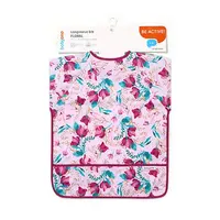 Baveta Baby Ono cu maneca lunga model floral