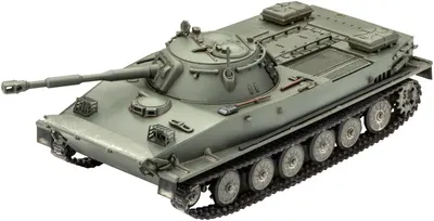 Model asamblabil Revell Militare: Tancuri - PT-76B