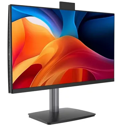 All in One OptimX YU05 23.8 inch Intel Pentium Gold G6400T 3.4Ghz, 8GB DDR4, 256GB SSD, Full HD (1920x1080), Wi-Fi, Bluetooth, Webcam, Speaker, Microfon, Windows 10 Pro