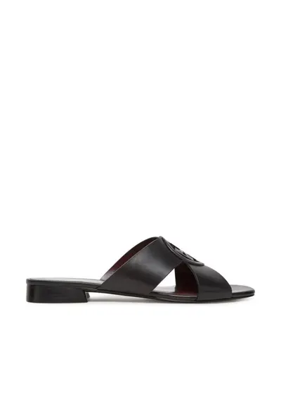 dama - piele naturala - Negru - Negru
