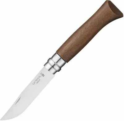 Cuțit pliabil Opinel Luxe - №8, nuc