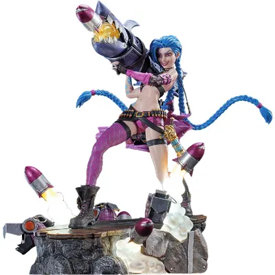 Statuetă Pure Arts Games: League of Legends - Jinx 1/6
