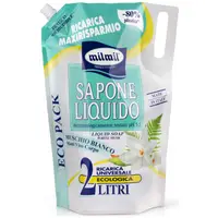 Sapun lichid rezerva cu mosc alb, 2000ml, Mil Mil