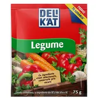 Baza de mancare Delikat, Gust de legume, 75g Engros