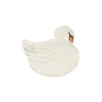 Saltea de joacă pentru copii crem 100x110 cm Swan – Lorena Canals