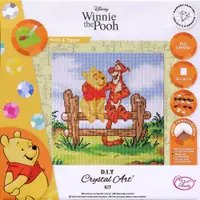 Goblen cu diamante Craft Вuddy - Winnie the Pooh