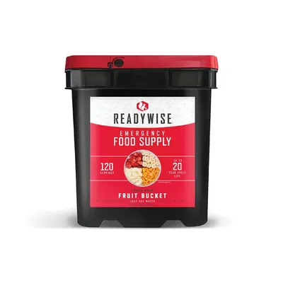 Mancare liofilizata ReadyWise fructe, 120 portii