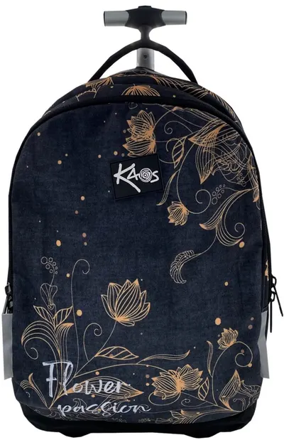 Rucsac pe roți Kaos 2 în 1 - Flower Passion