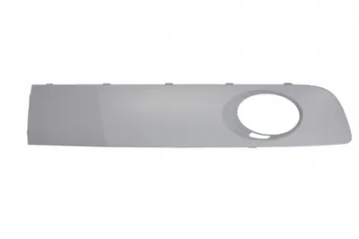 Grila bara fata dreapta cu locas proiectoare, plastic, grunduita VW TRANSPORTER V intre 2009-2015
