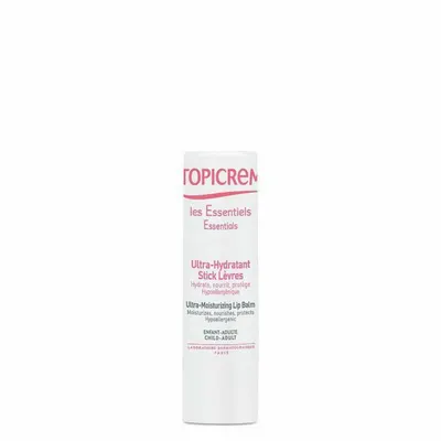 Balsam de buze, Topicrem Hydra+, 4 g, hidratare intensă