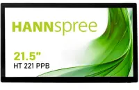 Monitor VA LED HANNSpree HT221PPB, Full HD (1920 x 1080), VGA, HDMI, DisplayPort, Boxe, Touchscreen (Negru)
