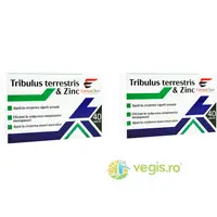 Pachet Tribulus Terrestris si Zinc 40cps+40cps