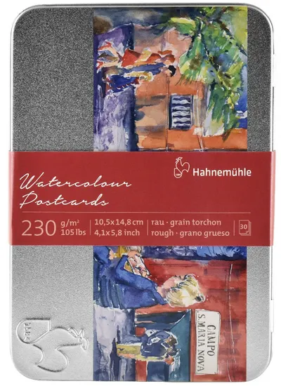 Set de cărți poștale de colorat Hahnemuhle - 30 de bucăți