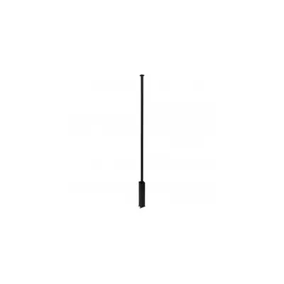 Snap-on column - 4 compartimente - inaltime 3.30 m - aluminiu body - PVC capacs - negru finish