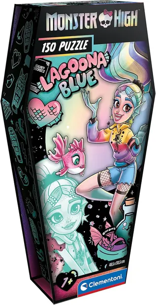 Puzzle pentru copii Clementoni din 150 piese - Monster High, Laguna Blue
