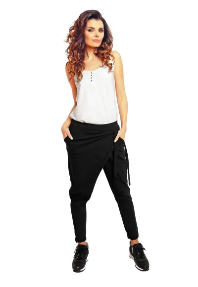 Pantaloni de trening femei - Infinite You - Pryndole - neagra - S/M