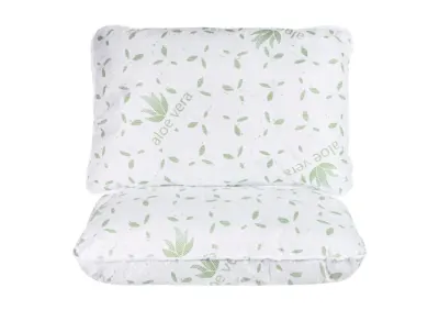 Set 2 Perne Somnart matlasate Aloe Confort 50x70 cm