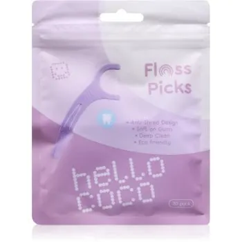 hello coco Floss Picks scobitori dentare cu filet