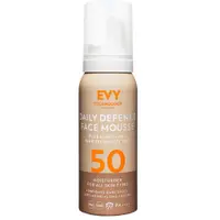 EVY TECHNOLOGY Daily defence face mousse SPF50+ X 75ml