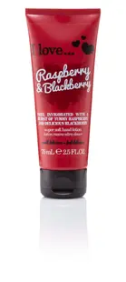 Crema de maini Raspberry Blackberry, 75ml, I Love Cosmetics