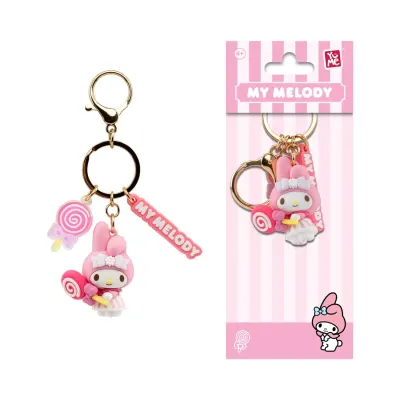 Breloc cu pandantiv si curea, Yume, Hello Kitty and Friends, Tea Party Series, My Melody