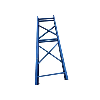 Picior albastru raft profesional 2000 x 500 100 kg / nivel 0,4mm grosime