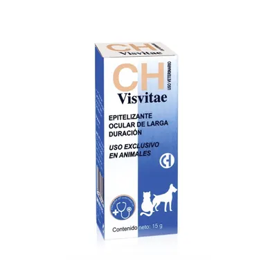 Visvitae Gel - 15g - Gel oftalmic hidratant pentru caini si pisici