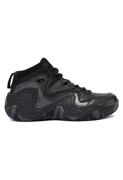 Pantofi sport barbati - EOSS-JUGGERNAUT AQ95 - alergare - negru - piele naturala