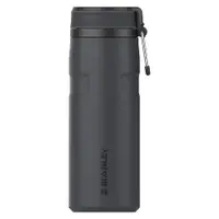 Termos negru din oțel inoxidabil 470 ml IceFlow™ Bottle Twist Flip Black – Stanley