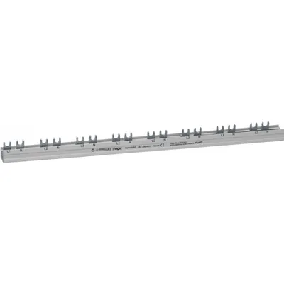 Pieptene (busbar) 3P+N, tip furca, 24 module, 80A Hager KDN463BZ