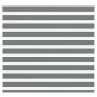 vidaXL Jaluzea tip zebra gri închis lățime țesătură 150,9 cm poliester
