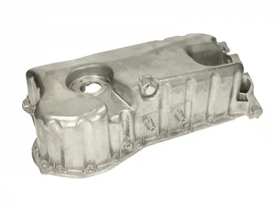 Baie ulei aluminiu, cu locas senzor potrivit SEAT ALHAMBRA; VW BORA, BORA I, GOLF IV, PASSAT B5.5, PASSAT B6, POLO IV, POLO V, SHARAN, TIGUAN 1.6-3.6 dupa 1999