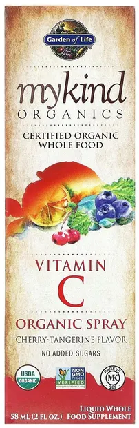 Mykind Organics Vitamina C, 58 ml, Garden Of Life