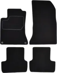 Covorase auto (set, velur, 3 bucati, culoare negru) MERCEDES B (W246, W242) intre 2011-2018