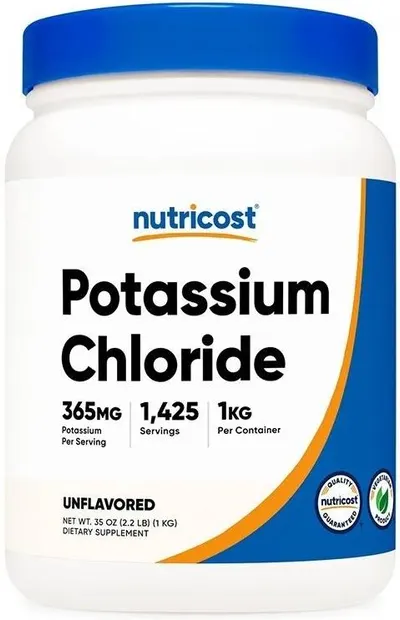Potassium Chloride, 1 kg, Nutricost