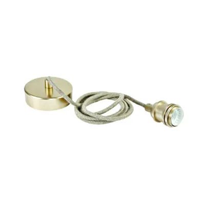 Rope Line pendant lamp, E27, l=2m, periat alama