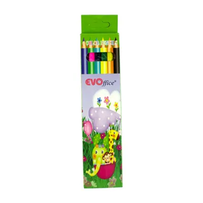 Creioane color mari, 6culori/set