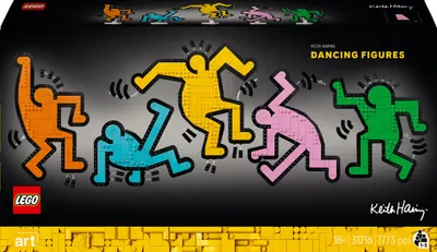 LEGO Art - Figurine dansatoare Keith Haring (31216)