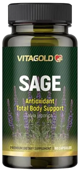 Sage, 60 capsule, Vitagold