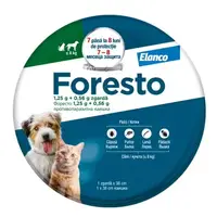 Foresto Zgarda Antiparazitara S (sub 8 kg) pentru caini si pisici