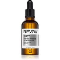 Revox B77 JUST Evening Primrose Oil & Squalane ulei regenerator pentru noapte reface bariera protectoare a pielii