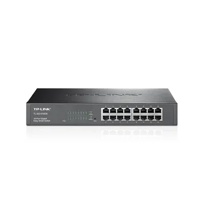 Switch cu 16 porturi TP-Link TL-SG1016DE, 8000 MAC, 32 Gbps