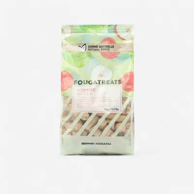 Gustare naturală echitație FOUGATREAT 1 kg MERE Cal/Ponei